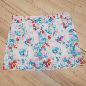 Zac & Rachel Watercolor Floral Print Skort Cottagecore XL